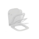 Sedile slim I.LIFE S T532901 Ideal Standard chiusura rallentata bianco lucido