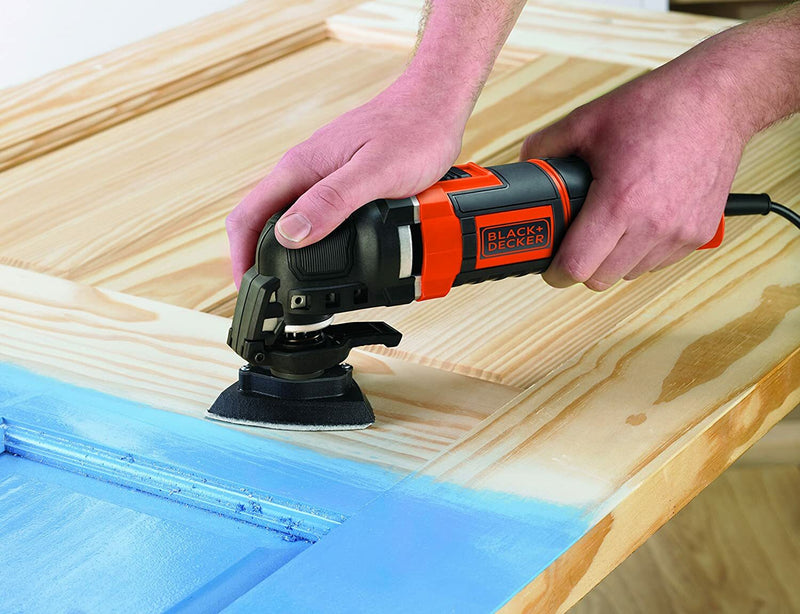 Black & Decker utensile multifunzione 300W in borsa portautensili