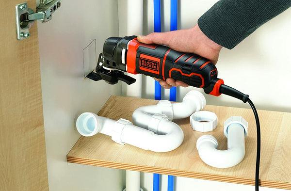 Black & Decker utensile multifunzione 300W in borsa portautensili