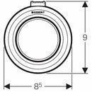 Geberit comando Tipo 01 con pulsante esteso