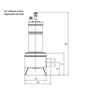 Dab Feka VS 550 T-NA pompa sommergibile TRIFASE senza galleggiante 0,55 kW