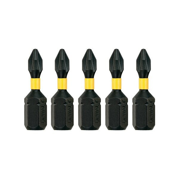 DeWalt 5 Inserti Impact Torsion Ph1 - lunghezza 25 mm