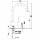 Paffoni Stick miscelatore lavello monoforo cromo