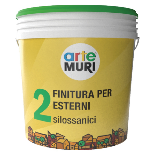 Finitura al quarzo antialga per esterni XIL2 FILL Grigolin bianco 15 litri