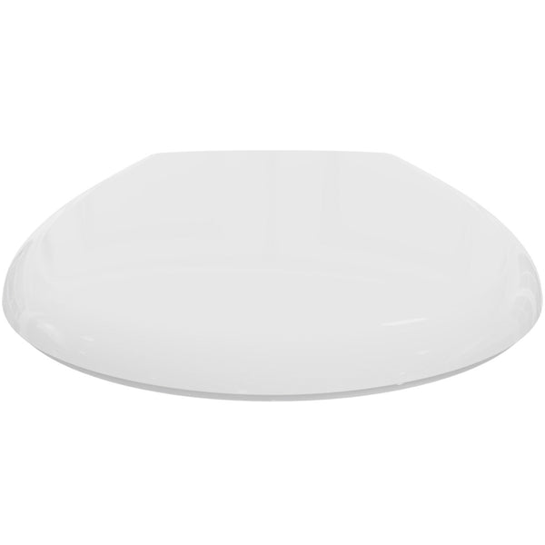 Ideal Standard Small+ copriwater originale avvolgente con cerniere cromate bianco europeo T638401
