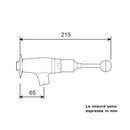Miscelatore a parete Magic R702 River con comando a leva