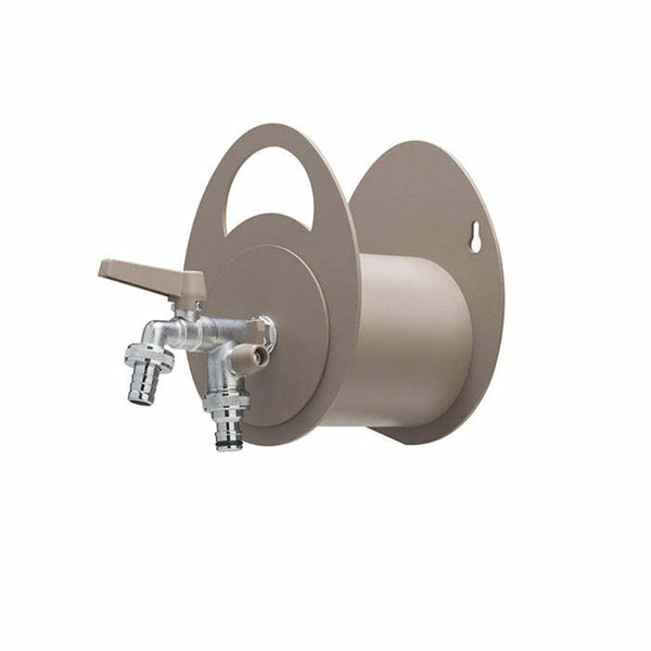 Portatubo murale tortora con rubinetto - Bel-Fer 42/MU.16