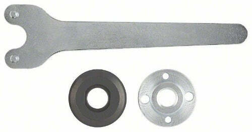 Bosch set per serraggio per minismerigliatrici angolari, 3 pezzi