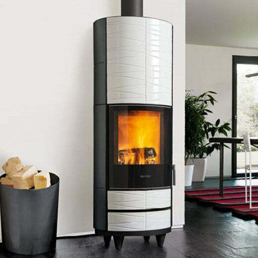 Piazzetta ROUND-H BCS stufa a legna 7,8 kW