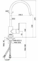 Paffoni Red miscelatore lavello