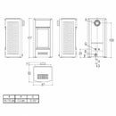 Piazzetta G963 D GPL stufa a gas propano/butano canalizzabile