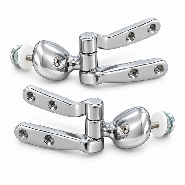 Ideal Standard set cerniere T2044AA per i primi sedili Linda T604501, Tesi, Ala e Fiorile
