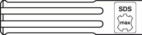 Bosch SDS-max scalpello a punta 280 mm