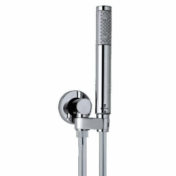 Bossini M90016 kit soffione doccia Oki 20cm duplex doccia Zen con flessibile Cromolux