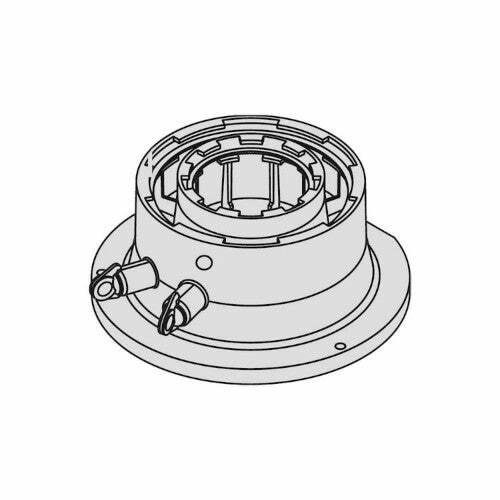 Bosch-Junkers adattatore coassiale 60/100 mm in PP bianco