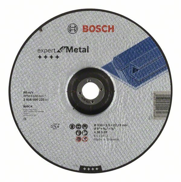 Bosch Expert for Metal A 30 S BF mola da taglio a centro depresso 230 x 2,5 mm