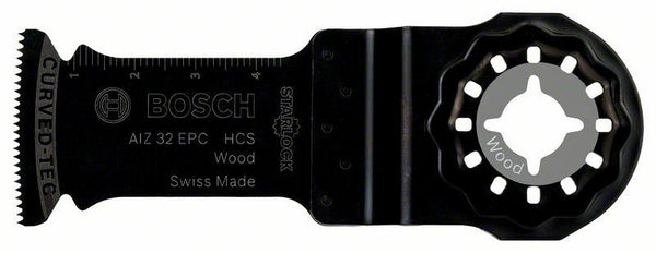 Bosch AIZ 32 EC Wood lama HCS per tagli dal pieno 40 x 32 mm