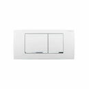 Geberit Twinline30 placca di comando bianco cromato