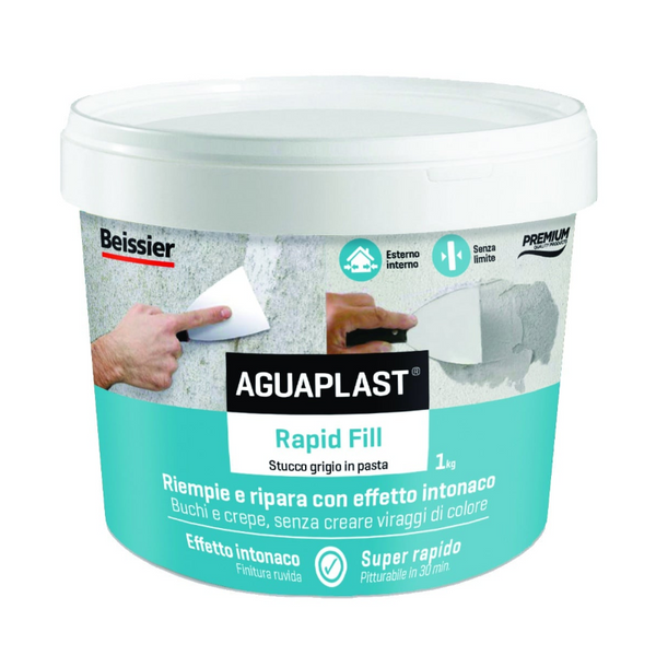 Stucco leggero RAPID FILL Aguaplast in pasta 1 kg