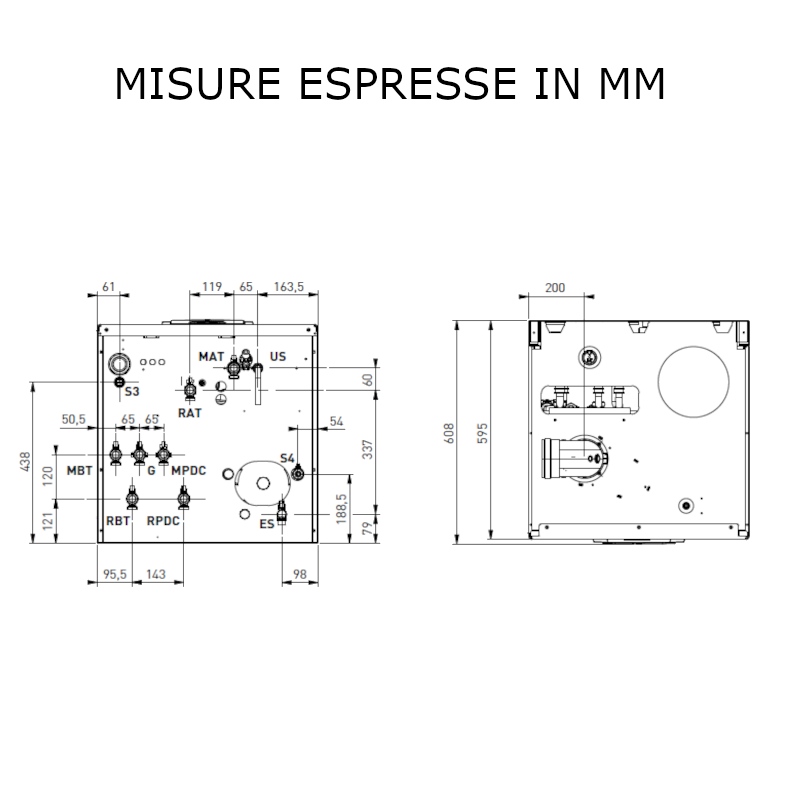 Kit Sime caldaia Edea Hybrid Pro 25/55-10 e pompa di calore SHP M Pro 010