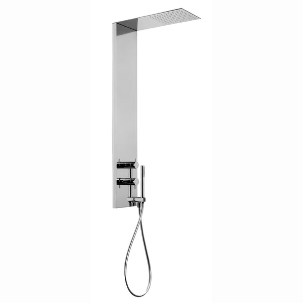 Colonna doccia Paffoni Beta in acciaio inox
