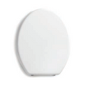 Colbam anello rialzato con coperchio 10 cm - bianco