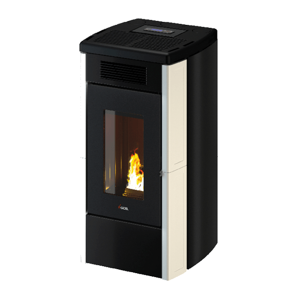 Cadel Atena Plus 14 stufa Pellet Air Plus canalizzabile 14 KW maiolica