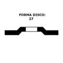 Disco da sbavo Tyrolit STANDARD A24S-BF 230 x 6,5 mm per acciaio