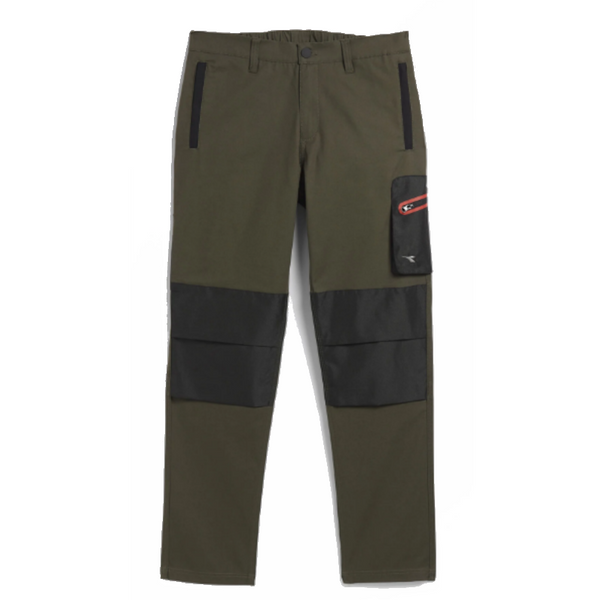 DIADORA pantaloni Stretch Performance verde