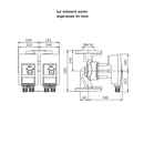 Wilo YONOS MAXO-D 50/0,5-12 pompa di circolazione 280 mm 0,5 kW