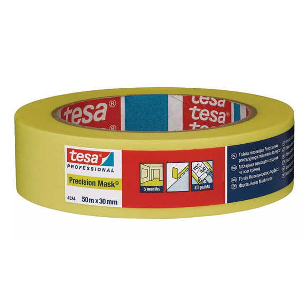 Nastro PRECISION MASK 04334 Tesa giallo 30 mm x 50 m