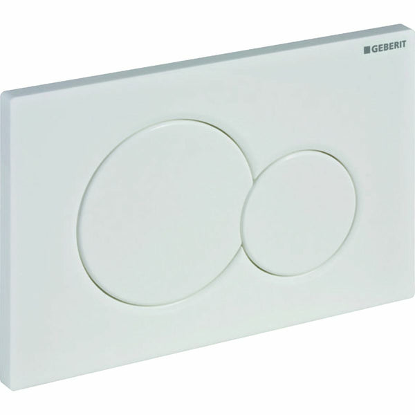 Geberit Sigma01 placca di comando bianca