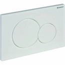 Geberit Sigma01 placca di comando bianca
