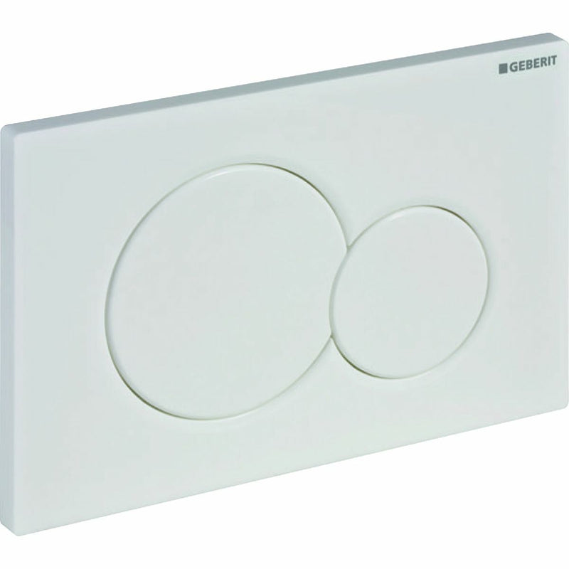 Geberit Sigma01 placca di comando bianca