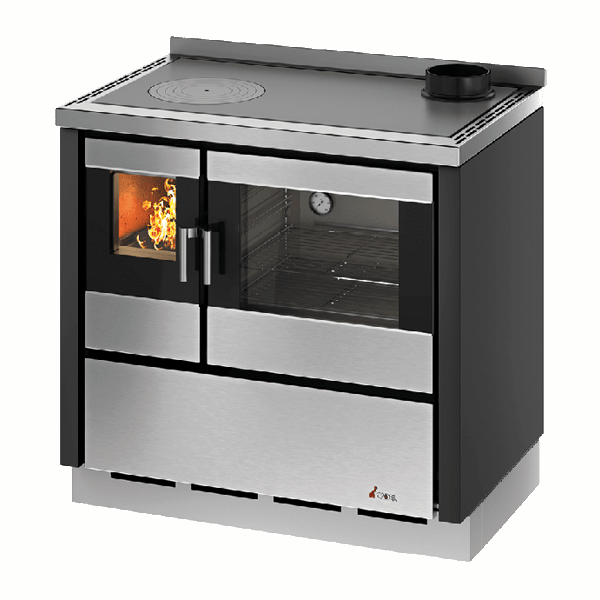 Cadel Kook 90 4.0 cucina a legna ventilata