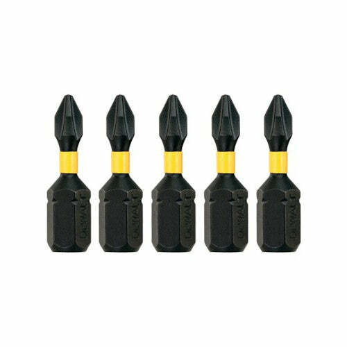 DeWalt 5 Inserti Impact Torsion Ph2 - lunghezza 57 mm