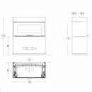 Piazzetta LUGANO MC 90/44 stufa caminetto a legna 12 kW