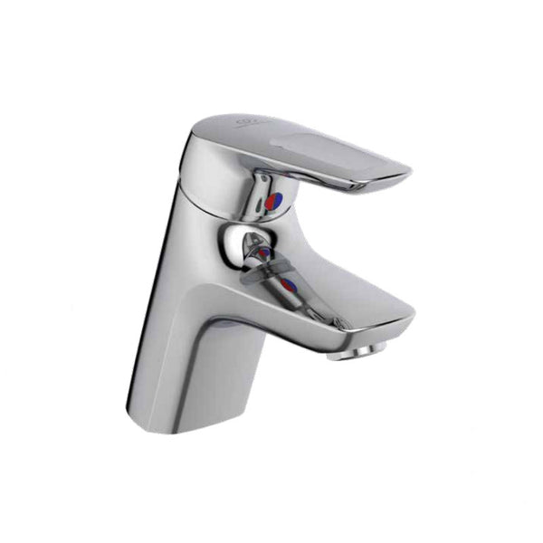 Miscelatore lavabo Ceramix Blue A5658AA Ideal Standard con piletta e fissaggio Top Fix