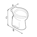 Vaso sanitario con apertura frontale Ponte Giulio B40CBO11
