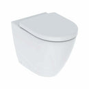 Geberit iCon Square vaso a pavimento a cacciata con sedile