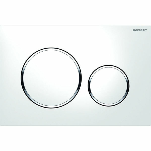 Geberit Sigma20 placca di comando bianca
