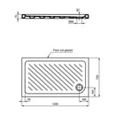 Piatto doccia Eurovit 120x70 T468401 Ideal Standard