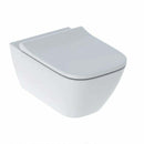 Geberit Smyle Square Rimfree set vaso sospeso a cacciata e sedile