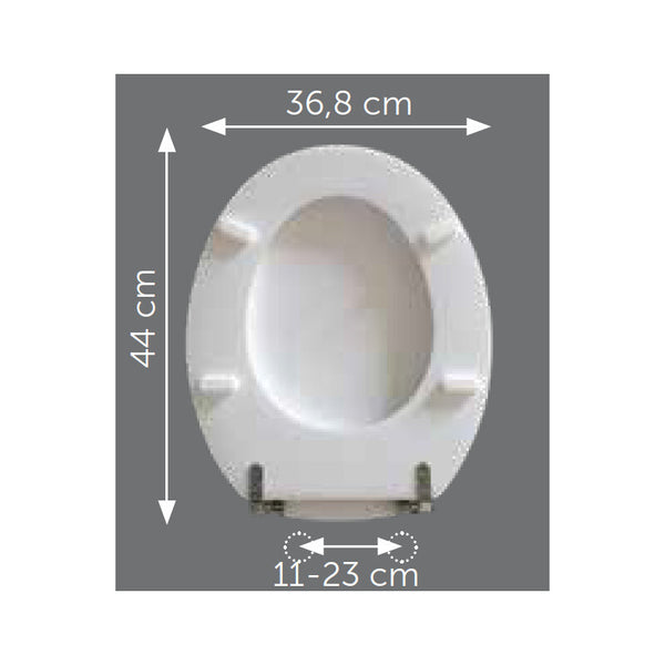 Sedile universale bianco europeo Polisedil