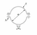 Raccorderie Metalliche Collare 251 senza tassello 3"