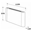 Ventilconvettore Bi2 SL SMART S1 600 B DC Olimpia Splendid 02124 ultraslim