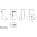 Superior Solange stufa a pellet canalizzabile 10,2 KW