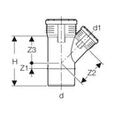 Braga 45° Geberit Silent-PP