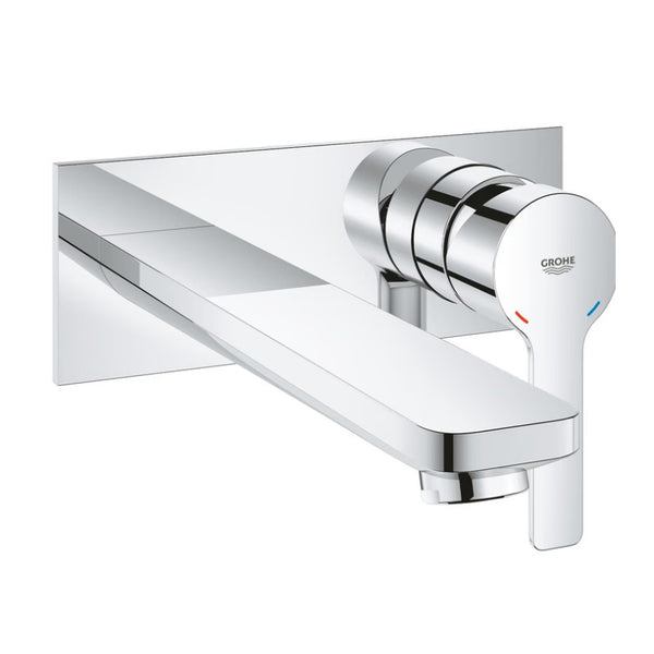 Miscelatore lavabo a parete a 2 fori Lineare 23444001 Grohe senza corpo incasso