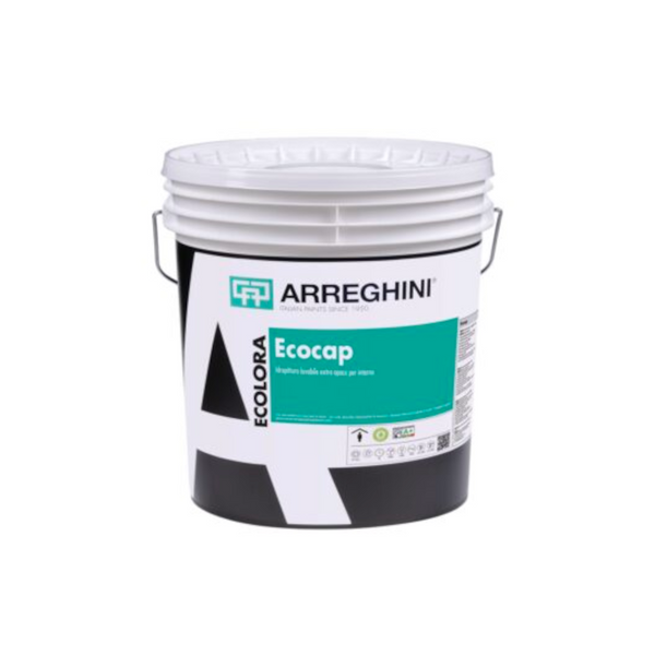 Idropittura lavabile ECOCAP Cap Arreghini bianco 14 litri